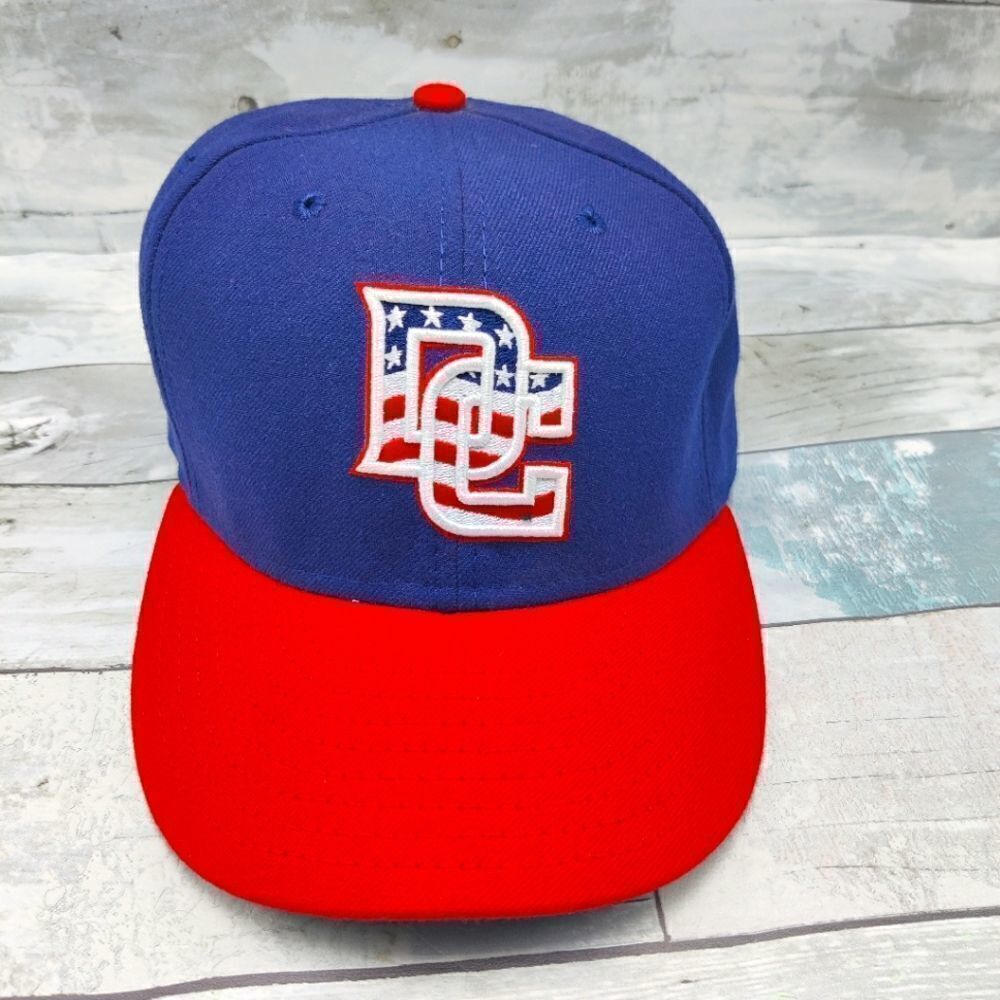 Washington nationals DC Baseball Hat Authentic Official On Field Cap Sz 7 5/8